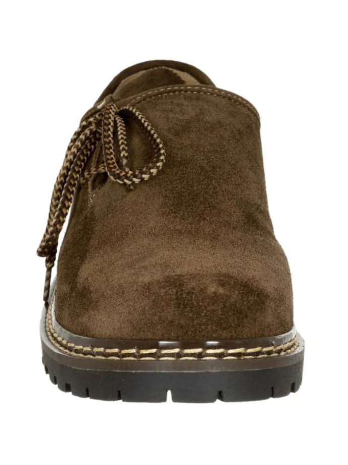 Haferlschuh JULIAN-Velour in holz