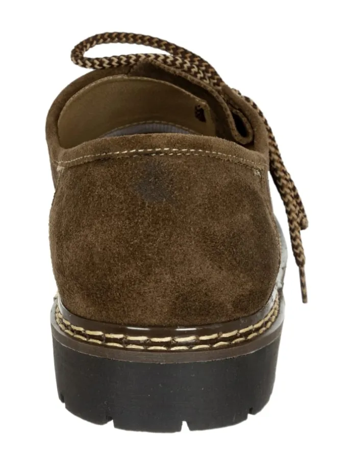 Haferlschuh JULIAN-Velour in holz