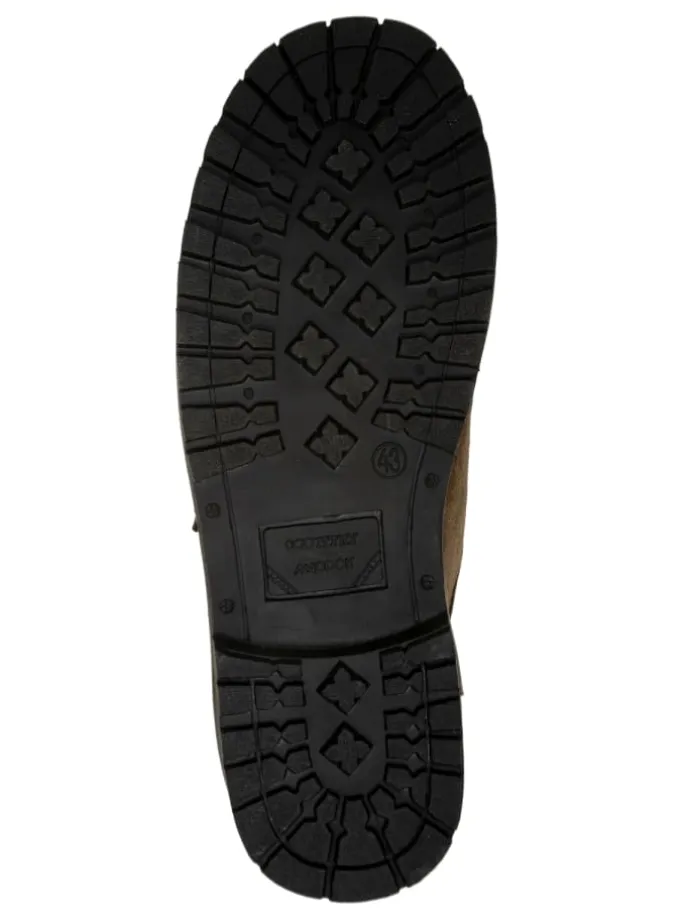 Haferlschuh JULIAN-Velour in holz
