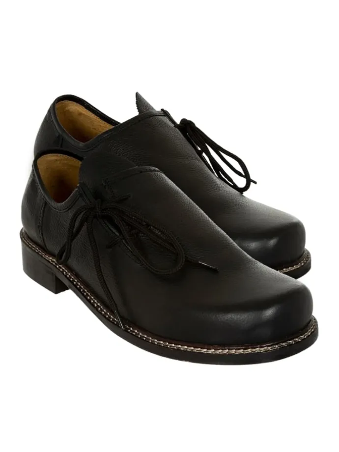 Haferlschuh ROMAN in schwarz