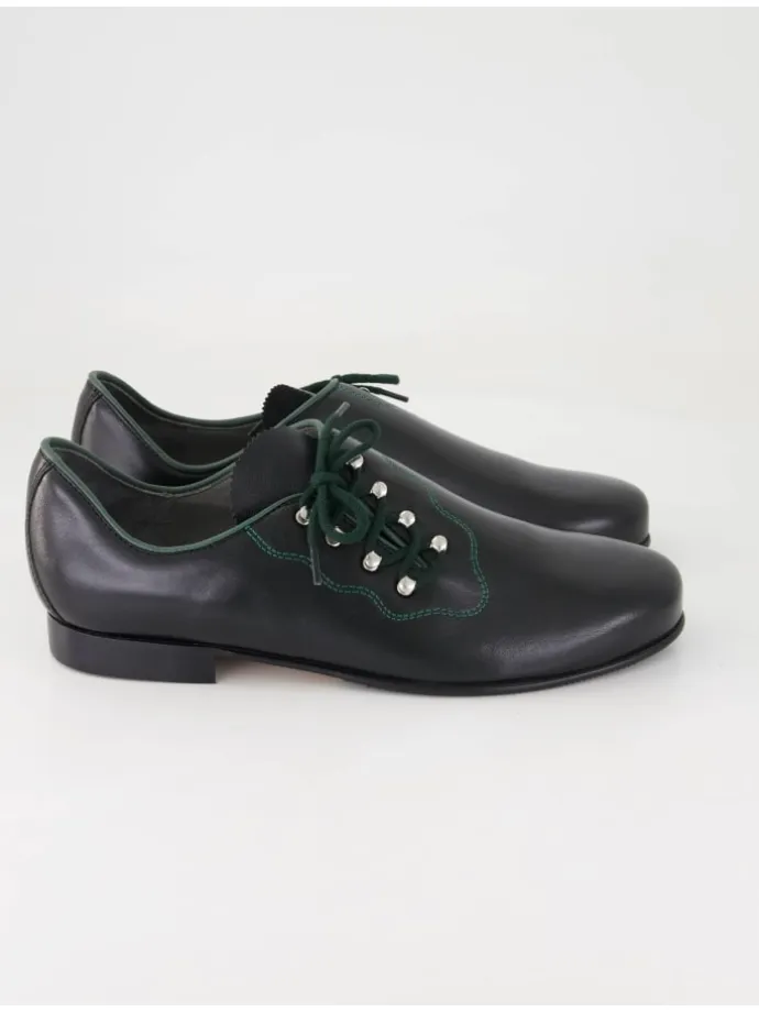 Haferlschuhe in Schwarz
