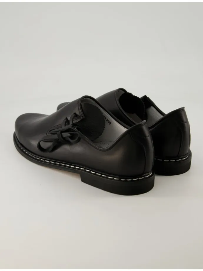 Haferlschuhe in Schwarz