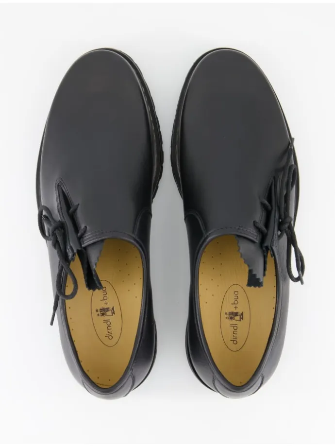Haferlschuhe in Schwarz