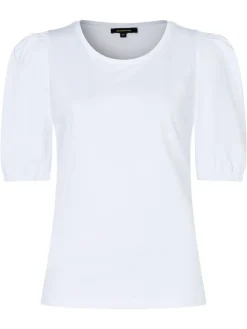 Halbarmshirt in white