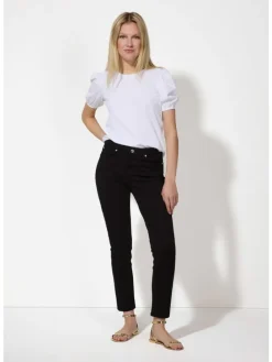 Halbarmshirt in white