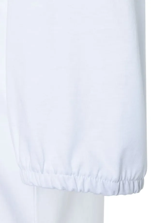 Halbarmshirt in white