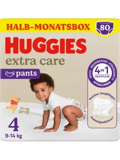 Halb-Monatspackung Windeln "Extra Care" Gr. 4, 9-14 kg (80 Stück)