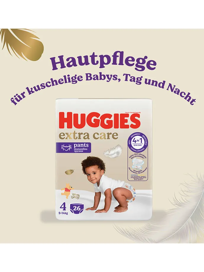 Halb-Monatspackung Windeln "Extra Care" Gr. 4, 9-14 kg (80 Stück)
