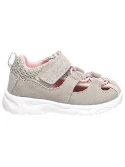 Halbsandalen "Bort" in Grau/ Rosa
