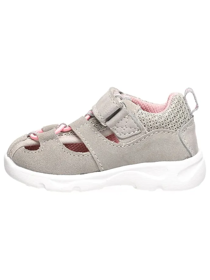 Halbsandalen "Bort" in Grau/ Rosa