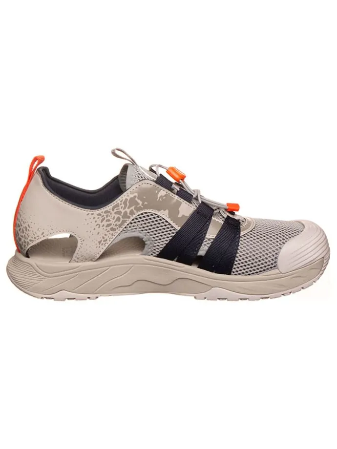 Halbsandalen "Hydratrek " in Creme/ Schwarz