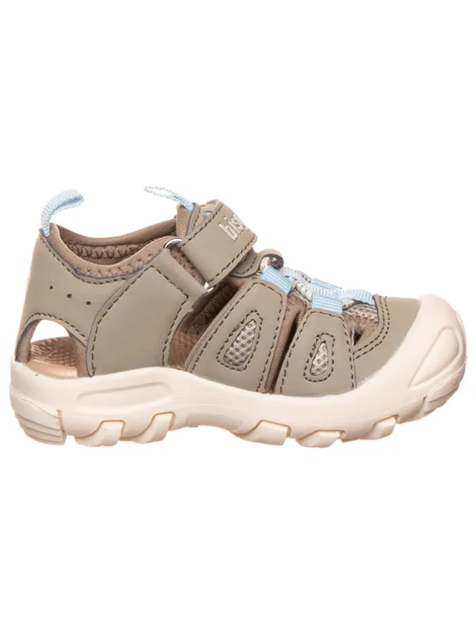Halbsandalen in Khaki