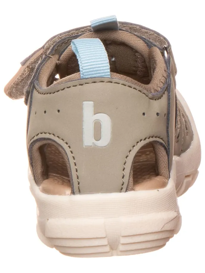 Halbsandalen in Khaki