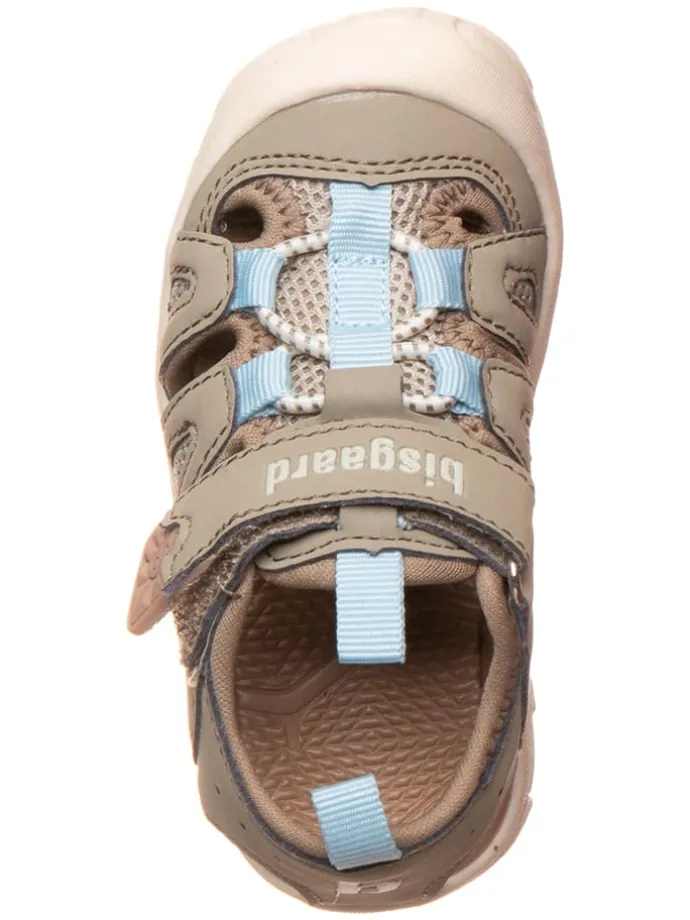 Halbsandalen in Khaki
