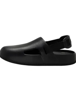 Halbsandalen in Schwarz