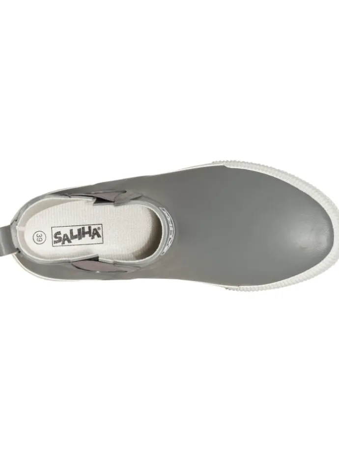 Halbstiefel Momo in grau/weiß