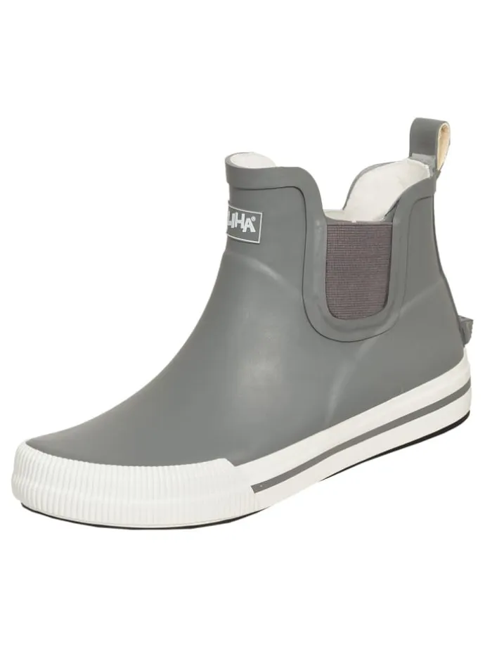 Halbstiefel Momo in grau/weiß