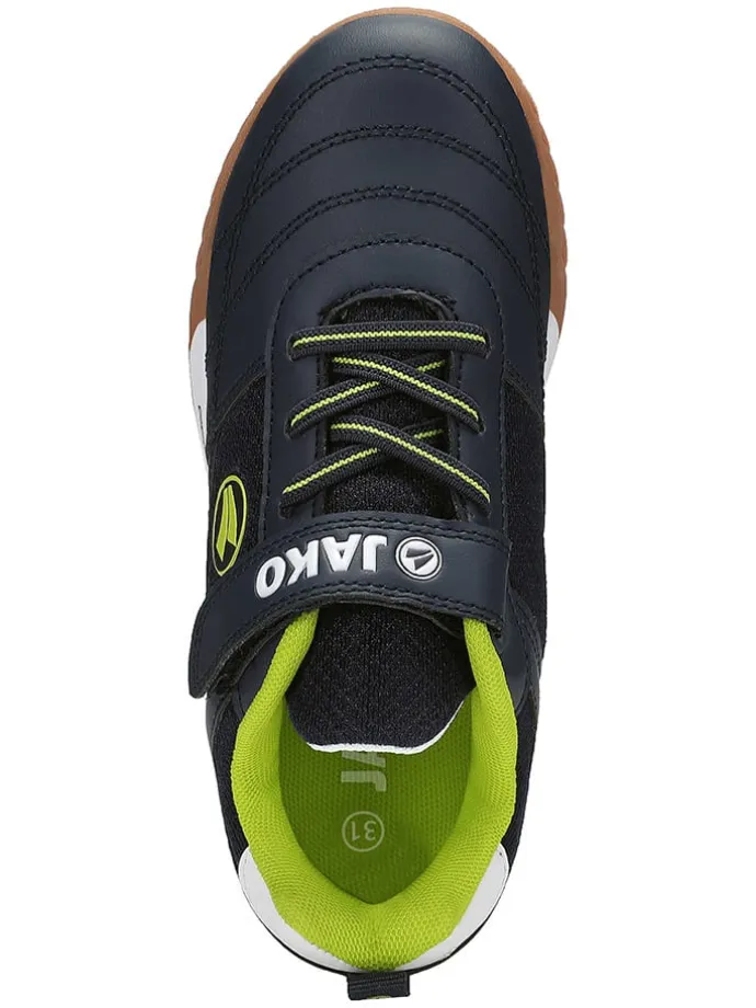 Hallen-Fußballschuhe "Winger" in Dunkelblau