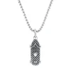 Halskette mit Anhänger in Silber – (L)43cm
