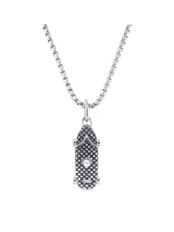 Halskette mit Anhänger in Silber – (L)43cm