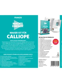 Handbuch "Mach's einfach - Maker Kit für Calliope" - ab 14 Jahren
