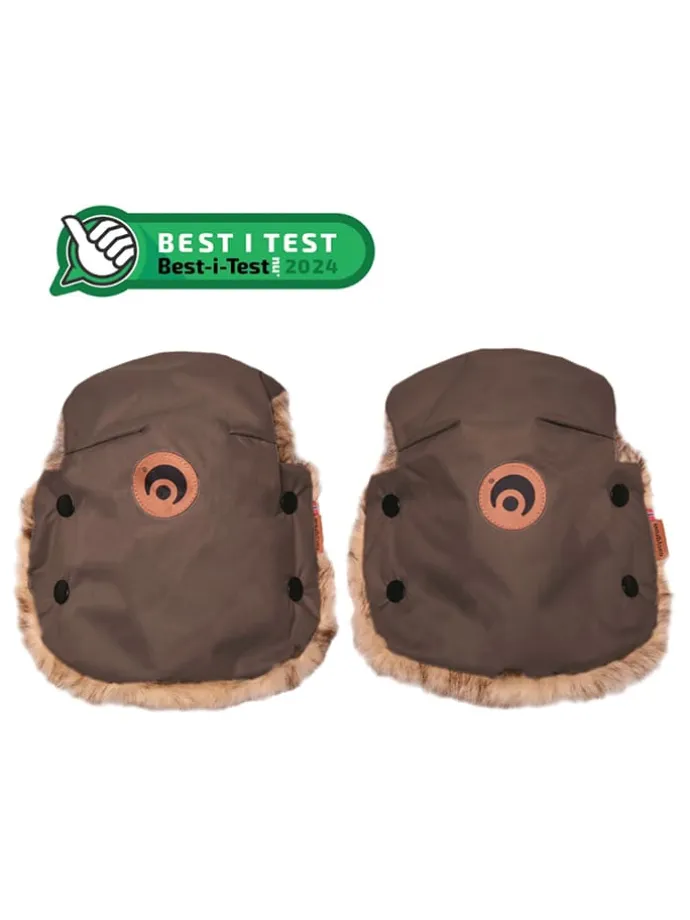 Handmuffs "Basic" in Braun