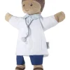 Handpuppe Arzt in bunt