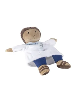 Handpuppe Arzt in bunt