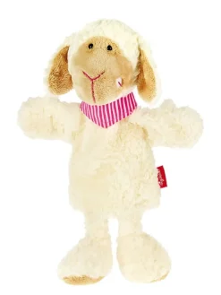 Handpuppe "Schaf Emmala" in creme - ab 2 Jahren
