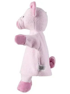 Handpuppe Schwein in rose
