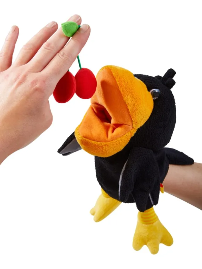Handpuppe Verschiedene in Rabe Theo