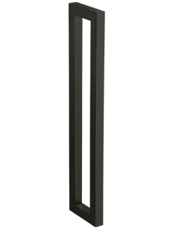 Handtuchständer in Schwarz - (B)2 x (H)40 x (T)9 cm