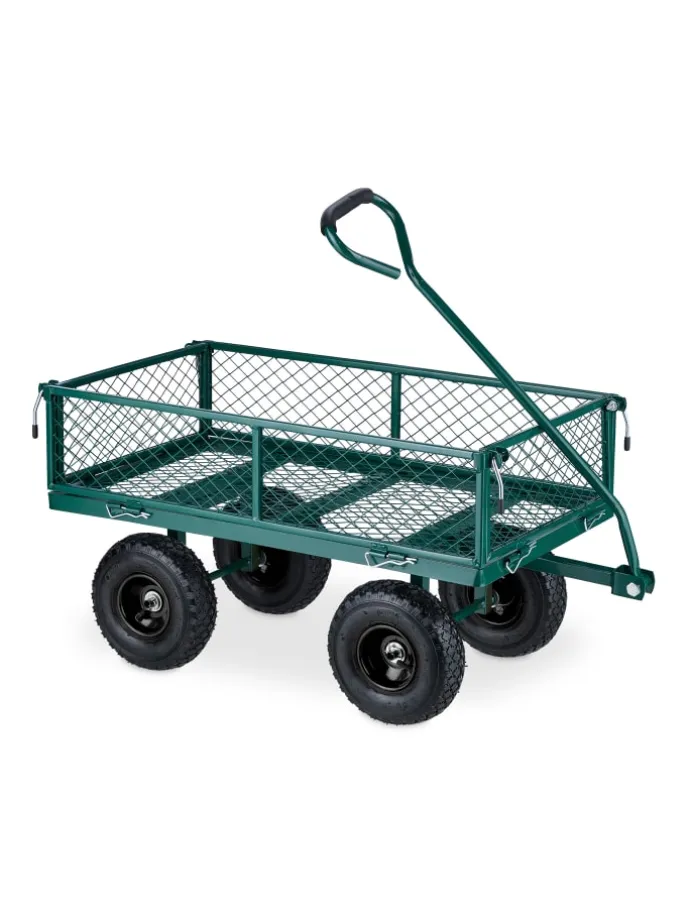 Handwagen in Grün