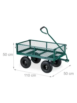 Handwagen in Grün