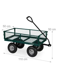 Handwagen in Grün