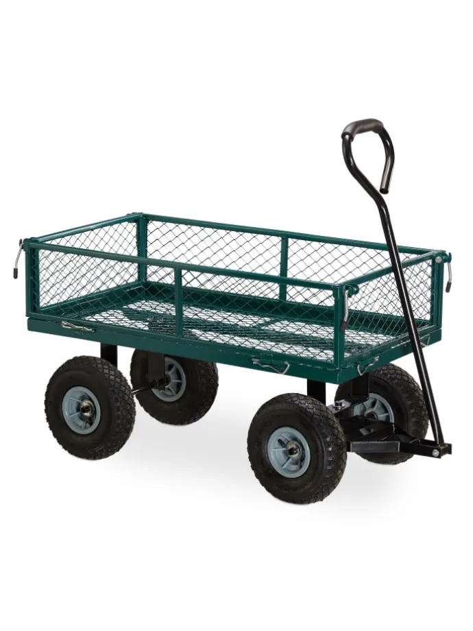 Handwagen in Grün