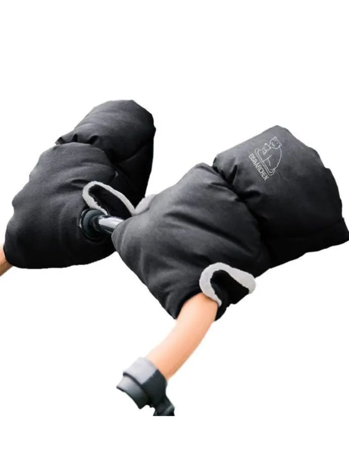 Handwärmer / Handschuhe Kinderwagenmuff Eisbärchen