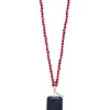 Handykette "Athènes" in Rot - (L)120 cm
