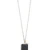 Handykette "Calcutta" in Silber - (L)120 cm