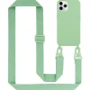 Handykette für Apple iPhone 11 PRO MAX Hülle in LIQUID HELL GRÜN