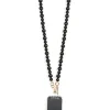 Handykette "Sanaa" in Schwarz - (L)118 cm