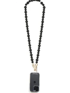Handykette "Sanaa" in Schwarz - (L)118 cm