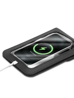 Handytasche für Apple iPhone 15 Hülle Umhängetasche in Schwarz