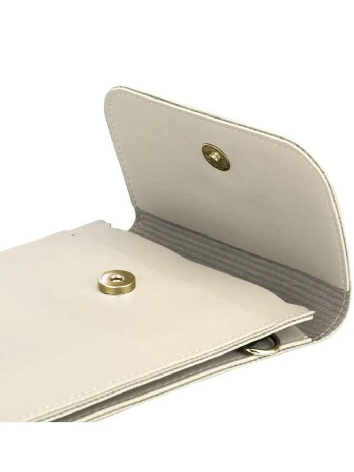 Handytasche für Apple iPhone 17 PRO MAX Hülle Umhängetasche in Weiss
