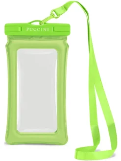 Handytasche in Grün - (B)11 x (H)21 x (T)1.5 cm