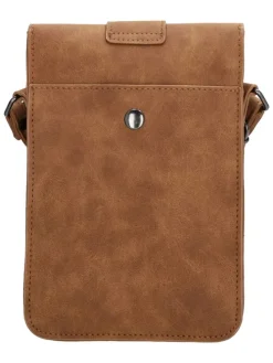 Handytasche in Hellbraun - (B)13 x (H)19 x (T)3 cm