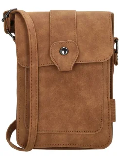 Handytasche in Hellbraun - (B)13 x (H)19 x (T)3 cm
