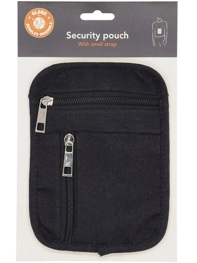 Handytasche in Schwarz - (B)13 x (H)18 cm