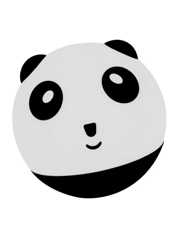 HAPPY PANDA Nachtlicht in schwarz / weiß