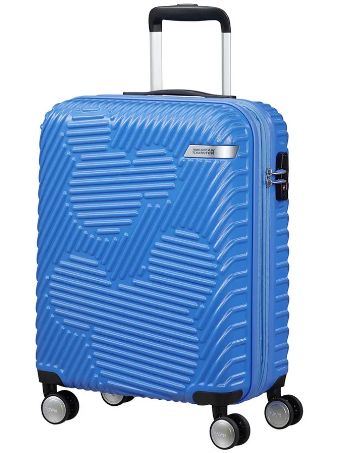 Hardcase-Trolley in Blau - (B)40 x (H)55 x (T)20 cm